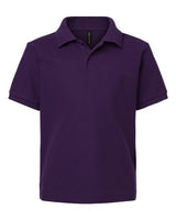 AllPro 62800Y Youth Pique Polo #color_Purple