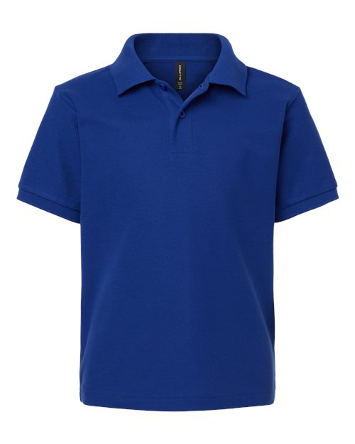 AllPro 62800Y Youth Pique Polo #color_Royal