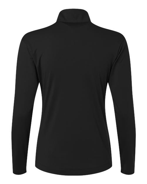 AllPro 41870L Pro-Lock Women's Performance Quarter-Zip Pullover #color_Black