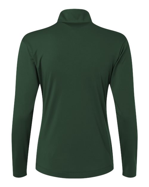AllPro 41870L Pro-Lock Women's Performance Quarter-Zip Pullover #color_Forest Green