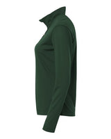 AllPro 41870L Pro-Lock Women's Performance Quarter-Zip Pullover #color_Forest Green