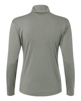 AllPro 41870L Pro-Lock Women's Performance Quarter-Zip Pullover #color_Greystone