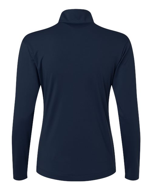 AllPro 41870L Pro-Lock Women's Performance Quarter-Zip Pullover #color_Navy