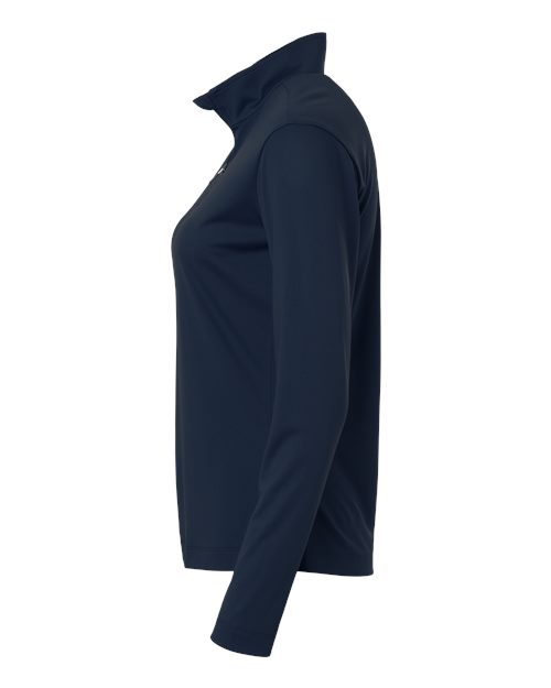 AllPro 41870L Pro-Lock Women's Performance Quarter-Zip Pullover #color_Navy