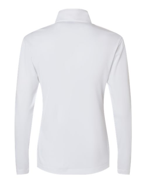 AllPro 41870L Pro-Lock Women's Performance Quarter-Zip Pullover #color_White