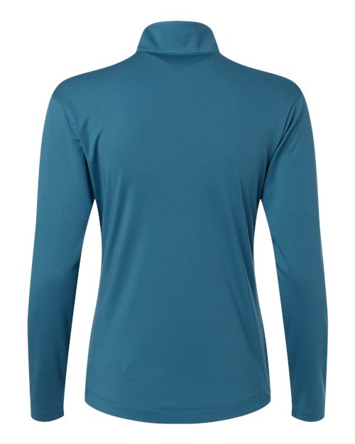 AllPro 41870L Pro-Lock Women's Performance Quarter-Zip Pullover #color_Pacific Blue