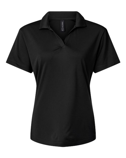 AllPro 41800L Pro-Lock Women's Performance Polo #color_Black