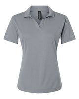 AllPro 41800L Pro-Lock Women's Performance Polo #color_Heather Steel