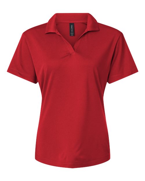 AllPro 41800L Pro-Lock Women's Performance Polo #color_Red