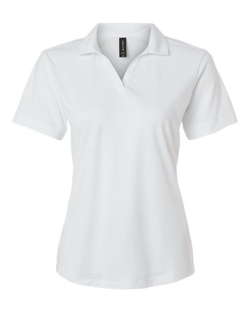 AllPro 41800L Pro-Lock Women's Performance Polo #color_White
