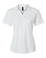 AllPro 41800L Pro-Lock Women's Performance Polo #color_White