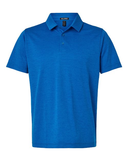 AllPro 4HM00 Performance Mélange Polo #color_Royal Melange