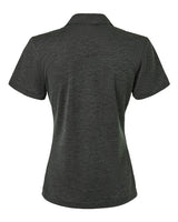 AllPro 4HM00L Women's Performance Mélange Polo #color_Black Melange