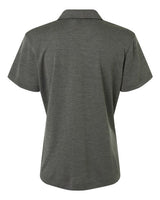 AllPro 4HM00L Women's Performance Mélange Polo #color_Charcoal Melange