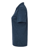 AllPro 4HM00L Women's Performance Mélange Polo #color_Navy Melange