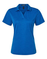 AllPro 4HM00L Women's Performance Mélange Polo #color_Royal Melange