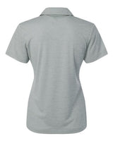 AllPro 4HM00L Women's Performance Mélange Polo #color_Silver Melange
