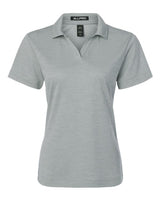 AllPro 4HM00L Women's Performance Mélange Polo #color_Silver Melange