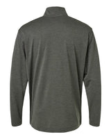 AllPro 4HM700 Performance Mélange Quarter-Zip Pullover #color_Charcoal Melange