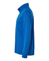 AllPro 4HM700 Performance Mélange Quarter-Zip Pullover #color_Royal Melange