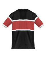 Badger 4980 United T-Shirt #color_Black/ Red/ White