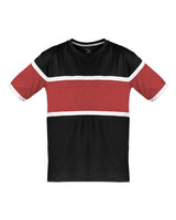 Badger 4980 United T-Shirt #color_Black/ Red/ White