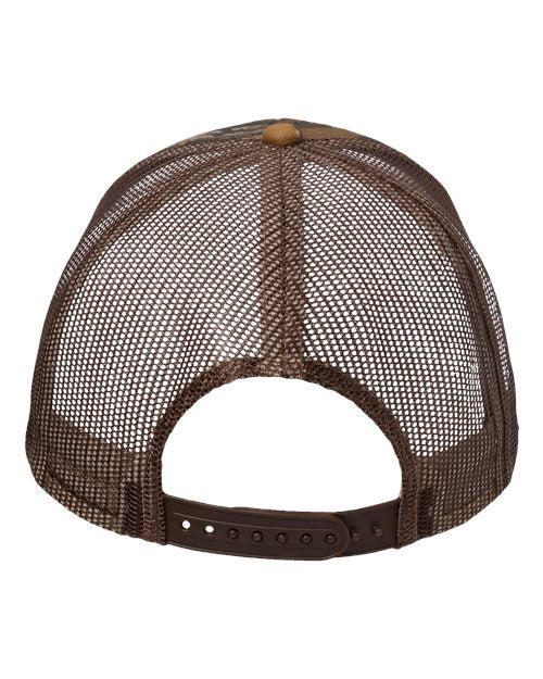 Valucap VC150M Licensed Camo Mesh Cap #color_Advantage Classic/ Brown Mesh