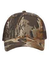 Valucap VC150M Licensed Camo Mesh Cap #color_Advantage Classic/ Brown Mesh