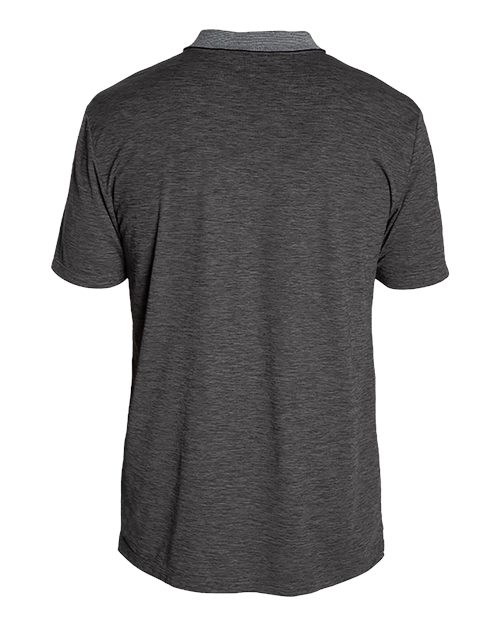 ANETIK MPTNTS0 Transit Tech Polo #color_Charcoal Heathered