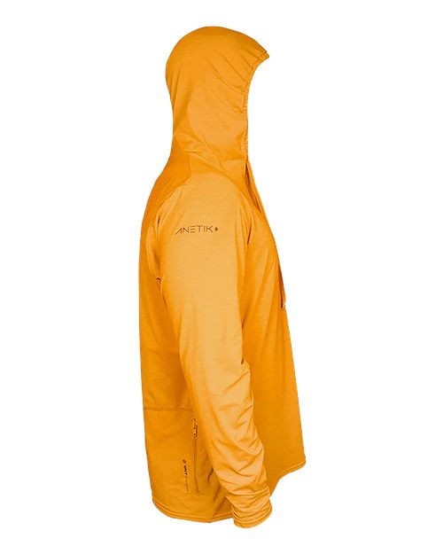 ANETIK MVLPRH8 Low Pro Tech Hooded Long Sleeve T-Shirt #color_Phoenix Heathered