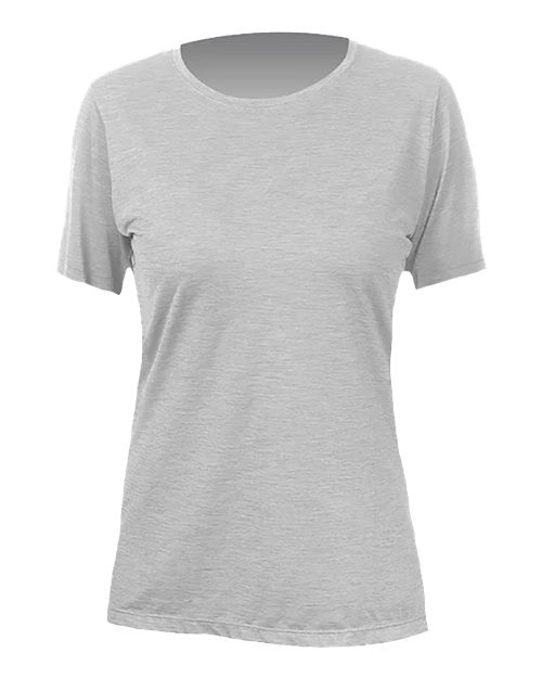 ANETIK WSBRZS0 Women's Breeze Tech T-Shirt #color_Alloy Heathered