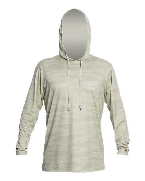 ANETIK MVLPRH8 Low Pro Tech Hooded Long Sleeve T-Shirt #color_Stone Camo