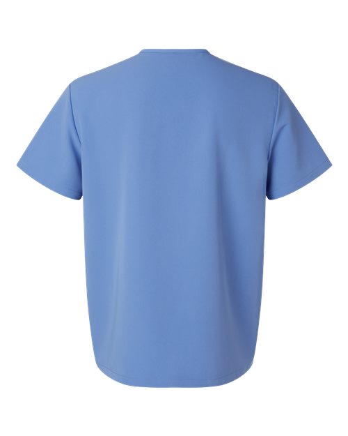 Jaanuu M10001 Holmes Everyday 1-Pocket Scrub V-Neck Top #color_Ceil Blue