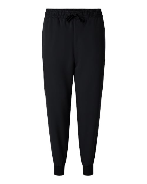 Jaanuu M20002 Osmo 8-Pocket Scrub Joggers #color_Black