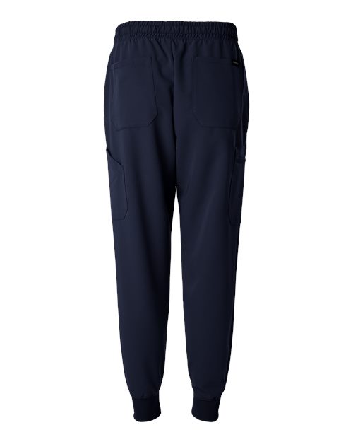 Jaanuu M20002 Osmo 8-Pocket Scrub Joggers #color_Midnight Navy