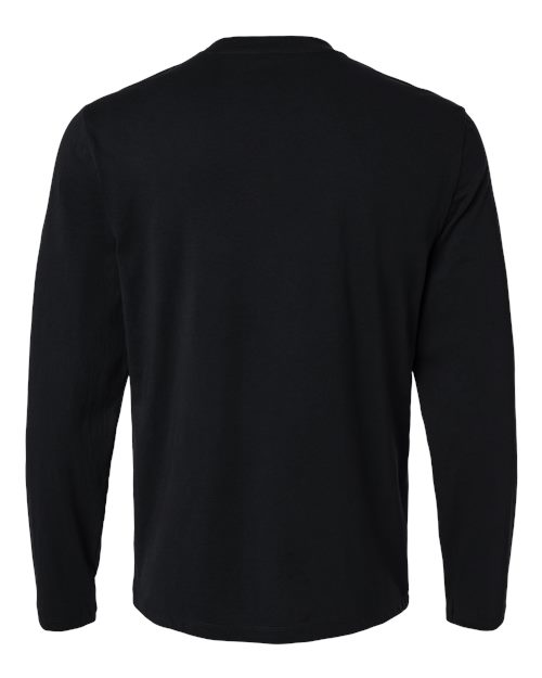 Jaanuu M30002U RegenX Cotton Underscrub Long Sleeve T-Shirt #color_Black