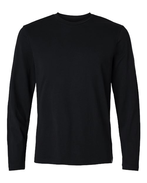 Jaanuu M30002U RegenX Cotton Underscrub Long Sleeve T-Shirt #color_Black