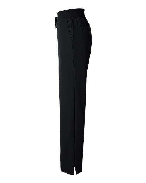 Jaanuu W20001 Women's Xenos Essential Knit-Waist Scrub Pants #color_Black