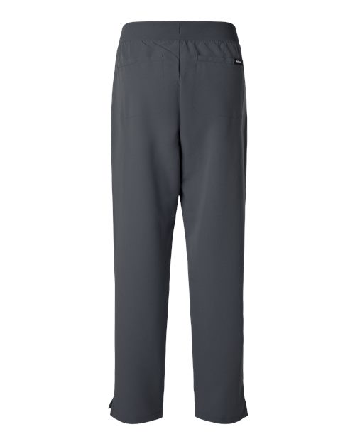 Jaanuu W20001 Women's Xenos Essential Knit-Waist Scrub Pants #color_Carbon Grey
