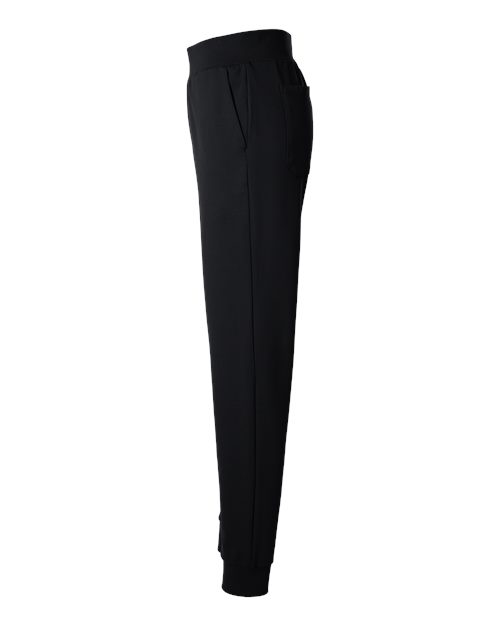 Jaanuu W40001 Women's Rubi Ultrasoft Scrub Joggers #color_Black