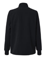 Jaanuu W60001 Women's Ceri Essential Full-Zip 6-Pocket Scrub Jacket #color_Black