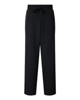Jaanuu W20001P Women's Xenos Essential Knit-Waist Scrub Pants - Petite Sizes #color_Black