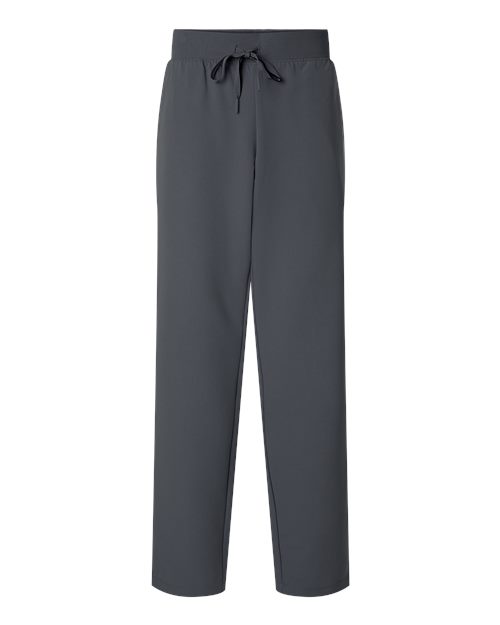 Jaanuu W20001P Women's Xenos Essential Knit-Waist Scrub Pants - Petite Sizes #color_Carbon Grey