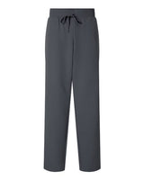 Jaanuu W20001P Women's Xenos Essential Knit-Waist Scrub Pants - Petite Sizes #color_Carbon Grey