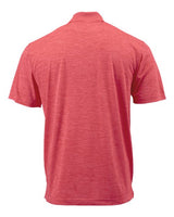 Paragon 130P Dakota Striated Heather Polo #color_Crimson Heather