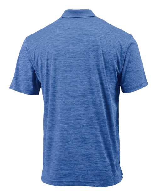 Paragon 130P Dakota Striated Heather Polo #color_Sky Blue Heather
