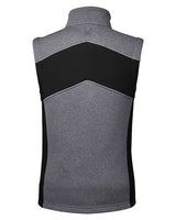 Spyder S17274 Men's Pursuit Vest #color_BLACK HTHR/ BLK