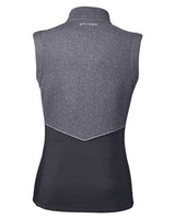 Spyder S17275 Ladies' Pursuit Vest #color_BLACK HTHR/ BLK