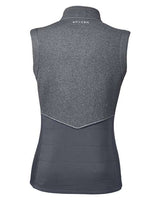 Spyder S17275 Ladies' Pursuit Vest #color_BLACK HTHR/ POL