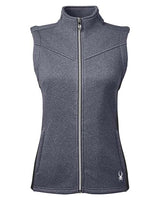 Spyder S17275 Ladies' Pursuit Vest #color_FRONTR HTHR/ BLK